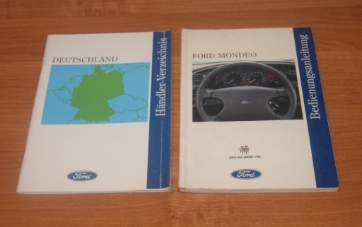 Zdjęcie oferty: Instrukcja obsługi Ford Mondeo Mk1 - niemiecka