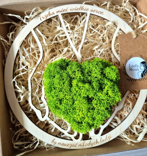 Zdjęcie oferty: Podziękowanie trzeba mieć wielkie serce by nauczać młodych ludzi