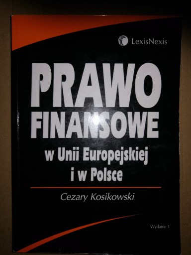 Zdjęcie oferty: Podręcznik PRAWO FINANSOWE