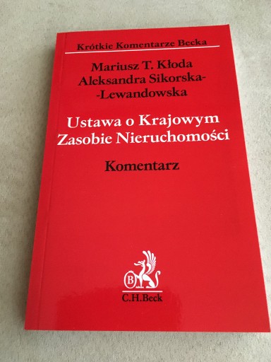 Zdjęcie oferty: Komentarz. Ustawa o Krajowym zas. (...). M. Kłoda