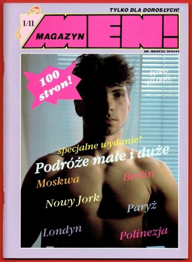 Zdjęcie oferty: MEN! magazyn dla dorosłych NR 1 z 1993 roku