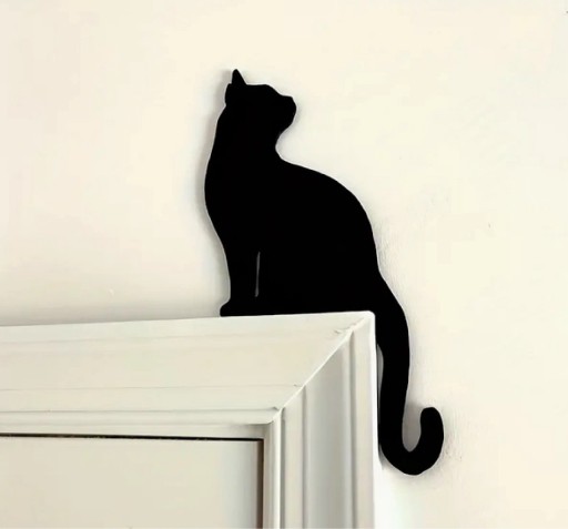 Zdjęcie oferty: Ozdoba kot na drzwi