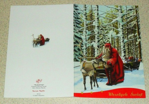 Zdjęcie oferty: Unikatowe kartki świąteczne. Reprodukcje. Kolekcja