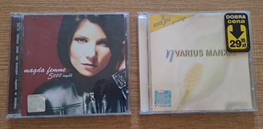 Zdjęcie oferty: 2 CD: Magda Femme / Varius Manx – Eta - po 13 zł