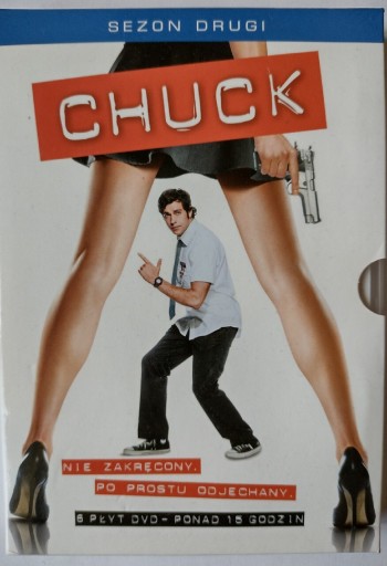 Zdjęcie oferty: Chuck sezon drugi 6 płyt dvd - stan jak nowy