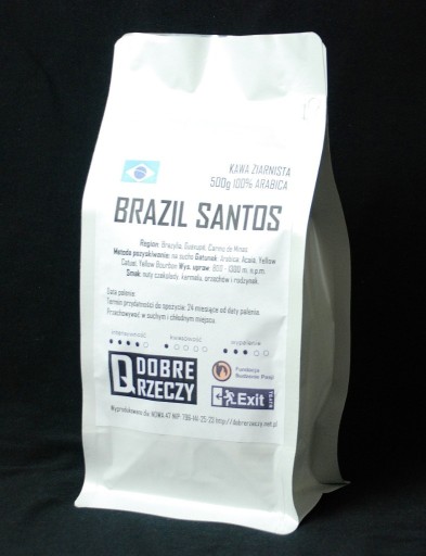 Zdjęcie oferty: Kawa ziarnista Brazil Santos 500 g