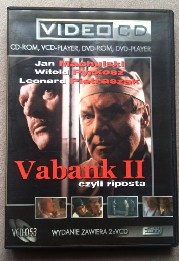 Zdjęcie oferty: VCD VABANK  2 czyli riposta  film