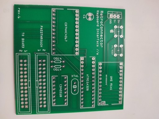 Zdjęcie oferty: Płytka PCB interfejs klawiatury  Aplle IIe