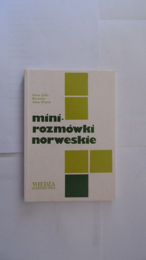 Zdjęcie oferty: Mini rozmówki norweskie - A. Borówka, A.Wójcik