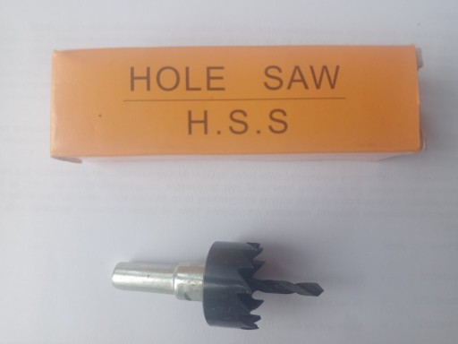 Zdjęcie oferty: Otwornica z wiertłem pilotującym H.S.S 22mm