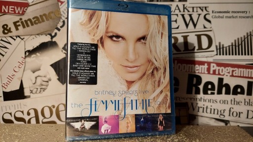 Zdjęcie oferty: Britney Spears - Femme Fatale Tour Koncert Blu-ray