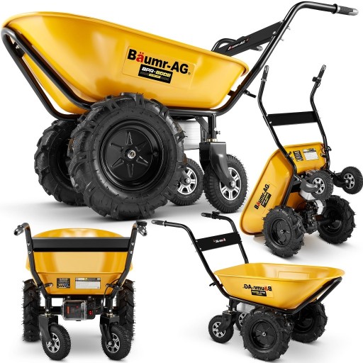 Zdjęcie oferty: Taczka elektryczna ogrodowa wozidło budowlane 100L BAUMR-AG BPR-800E 260kg