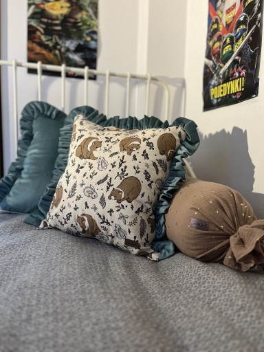 Zdjęcie oferty: Hand made poduszka dekoracyjna dla dzieci miś