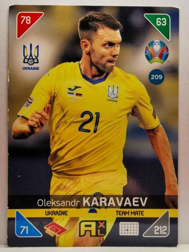 Zdjęcie oferty: EURO2020 '21KickOff nr 209 Oleksandr KARAVAEV (3)