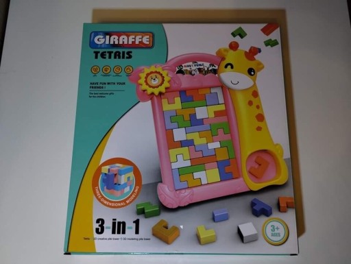 Zdjęcie oferty: Układanka 3w1 tetris, bryła3d