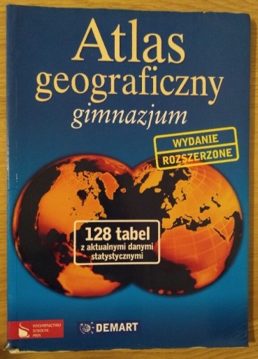 Zdjęcie oferty: Atlas geograficzny Demart PWN wydanie rozszerzone