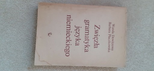 Zdjęcie oferty: Zwięzła gramatyka języka niemieckieg