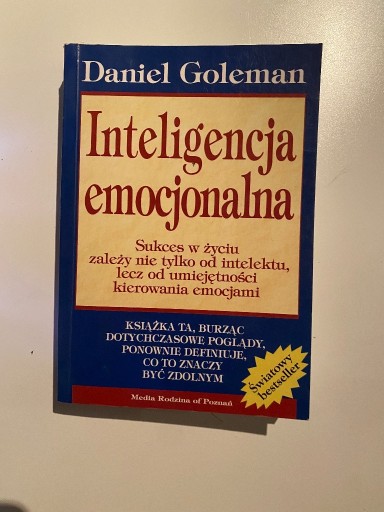 Zdjęcie oferty: Inteligencja emocjonalna - Goleman