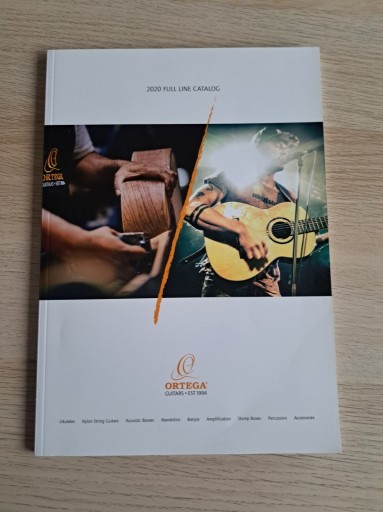 Zdjęcie oferty: Katalog gitar Ortega 2020