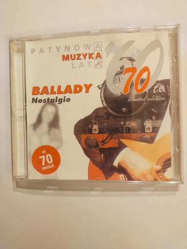 Zdjęcie oferty: CD BALLADY  Nostalgie  Patynowa Muzyka