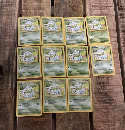 Zdjęcie oferty: Bulbasaur base set karty pokemon