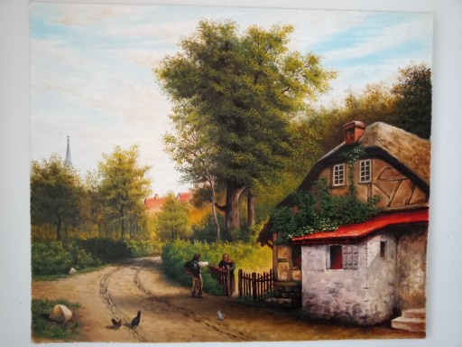 Zdjęcie oferty: Obraz olejny na płótnie 50x60cm