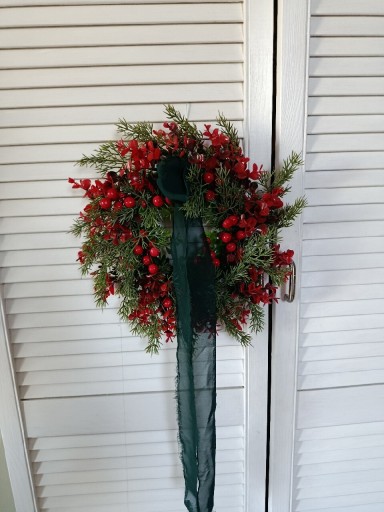 Zdjęcie oferty: Wieniec świąteczny na drzwi 35 cm