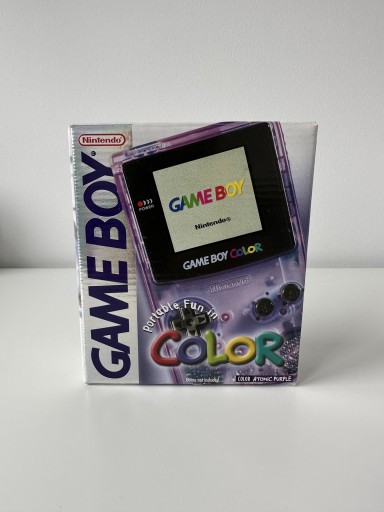 Zdjęcie oferty: Nowy GameBoy Color Atomic Purple
