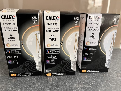 Zdjęcie oferty: CALEX SMART Tuya E27 żarówka WiFi LED