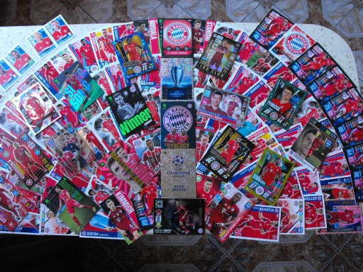 Zdjęcie oferty: Karty piłkarskie FC BAYERN MUNCHEN, PANINI i inne.