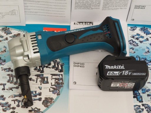 Zdjęcie oferty: MAKITA DJN 161 nozyce blachy JAPAN bateria 18v 6Ah