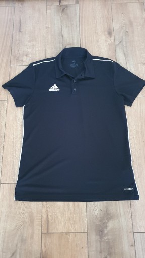Zdjęcie oferty: Koszulka polo Adidas Core 18 - czarna, rozm. M (t-shirt)