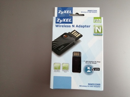 Zdjęcie oferty: Zyxel NWD2205 Wi-Fi USB adapter 300Mb/s