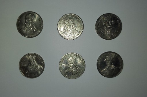 Zdjęcie oferty: Zestaw monet Poczet Królów Polskich