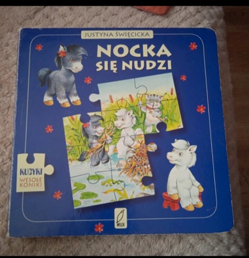 Zdjęcie oferty: Nocka się nudzi książka z puzzlami 