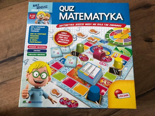 Zdjęcie oferty: LISCIANI MAŁY GENIUSZ QUIZ MATEMATYCZNY PREZENT