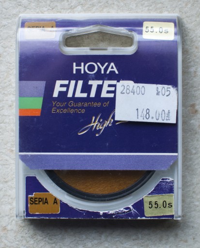 Zdjęcie oferty: HOYA Sepia A – średnica 55 mm - filtr konwersyjny