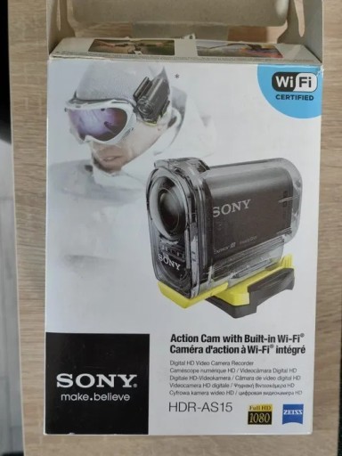 Zdjęcie oferty: Kamera Sony Action Cam HDR-AS15 + case wodoodporny