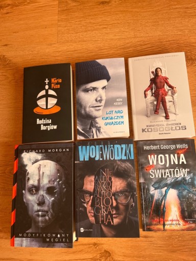 Zdjęcie oferty: Zestaw książek sci fi fantasy Puzo Wells Morgan