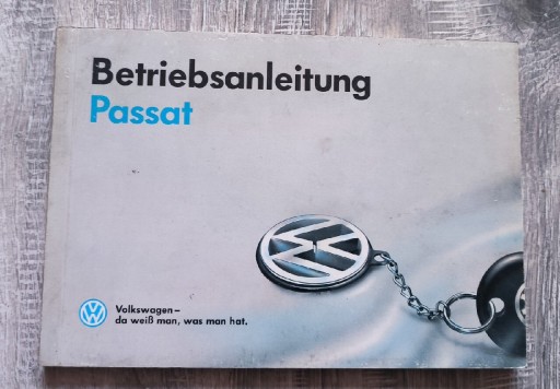 Zdjęcie oferty: Fabryczna instrukcja obsługi VW Passat B3 z 1991