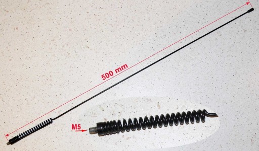 Zdjęcie oferty: Maszt antena samochodowa 50cm  M5 