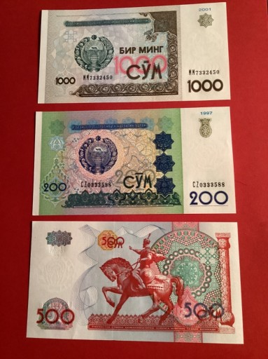 Zdjęcie oferty: Banknoty zagraniczne UNC  21 sztuk.
