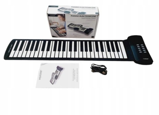 Zdjęcie oferty: Pianino elektroniczne silikonowe HYKKER ZE-0126