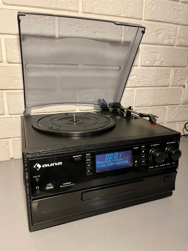 Zdjęcie oferty: Gramofon Auna Oakland DAB, Bluetooth, CD, DAB+