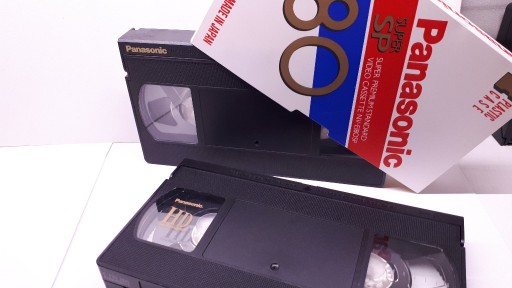 Zdjęcie oferty: Kaseta VHS Panasonic 180 min HD nowe i raz nagrane