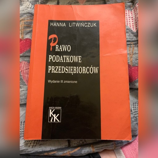 Zdjęcie oferty: Prawo podatkowe przedsiębiorców