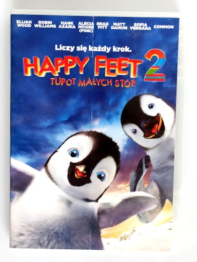 Zdjęcie oferty: Tupot małych stóp 2 Happy Feet 2 film DVD płyta