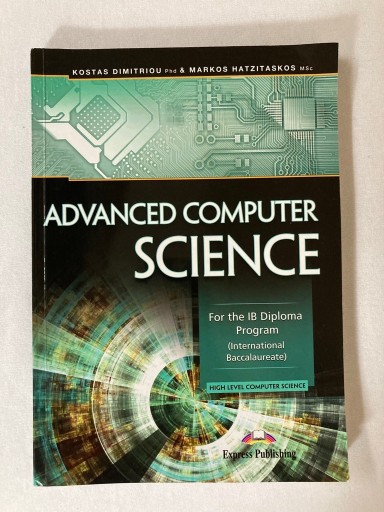 Zdjęcie oferty: Advanced Computer Science IB Coursebook