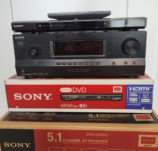 Zdjęcie oferty: Amplituner SONY STR DH500 + Gratis CD/DVD Player 