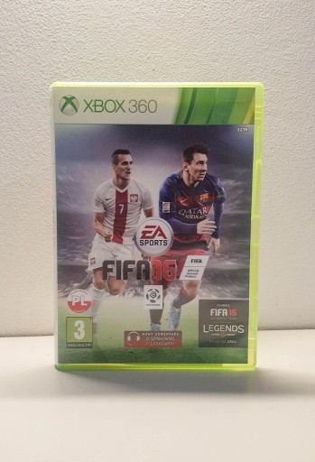 Zdjęcie oferty: Gra XBox 360 FIFA 16 po Polsku